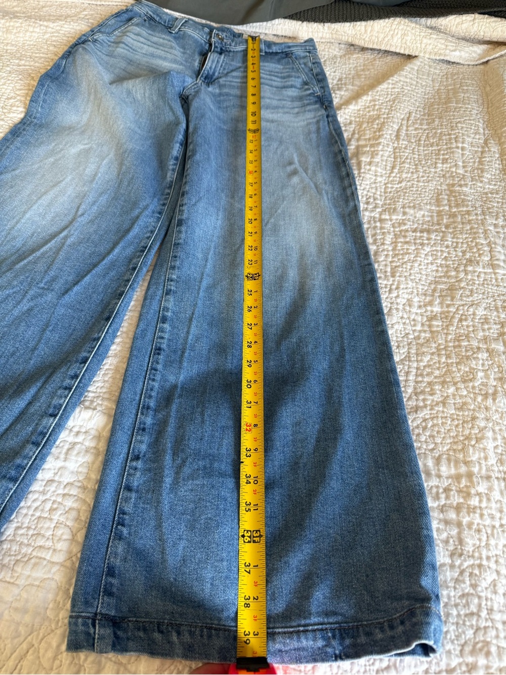 Ag Adriano Goldschmied Stella High-Rise Jeans - Light Blue